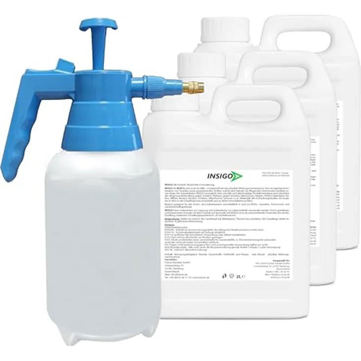 INSIGO Insektenspray Anti Floh-Spray, biozidfreie Formel auf Wasserbasis, geruchsarm, 6 l – Bild 2