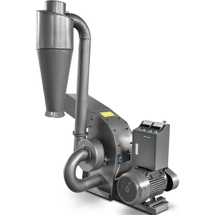 Wiesenfield Häcksler Hammermühle 11 kW 300 - 700 kg/h Pelletherstellung, leistungsstark in Grau – Bild 1