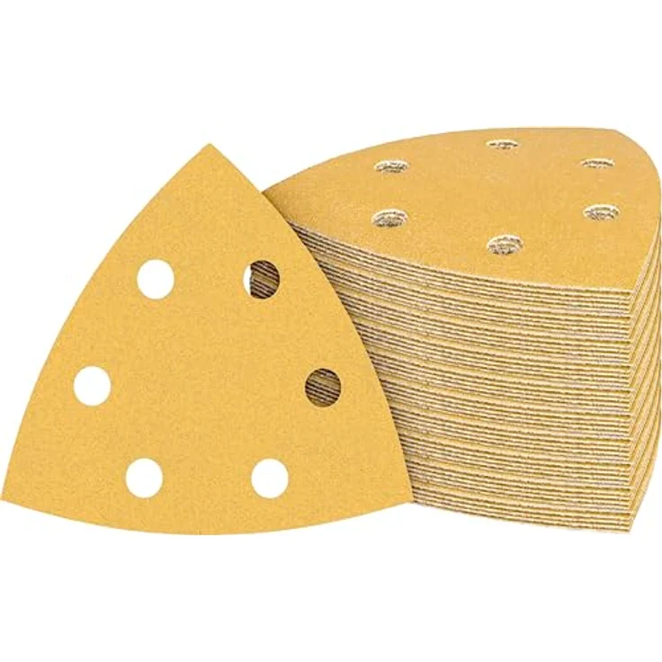 Bosch EXPERT C470 Schleifpapier-Set, 50x Schleifblätter für hocheffektives Schleifen auf Holz, Ø 93 mm, 6 verschiedene Körnungen – Bild 1