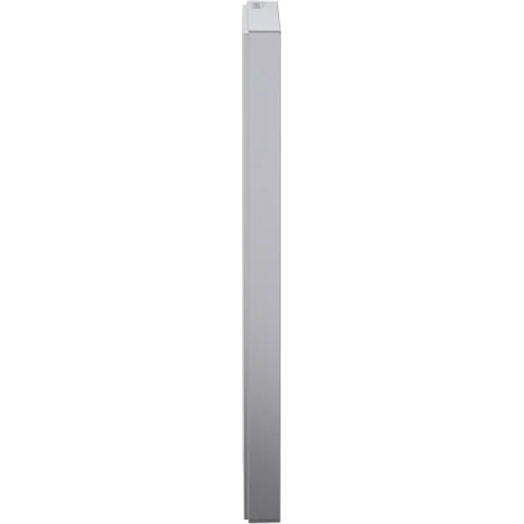 Merten Abdeckrahmen 2fach D-Life, Edelstahl, für senkrechte und waagerechte Montage, matt lackiert, IP20, 90 mm x 163 mm x 12 mm – Bild 4
