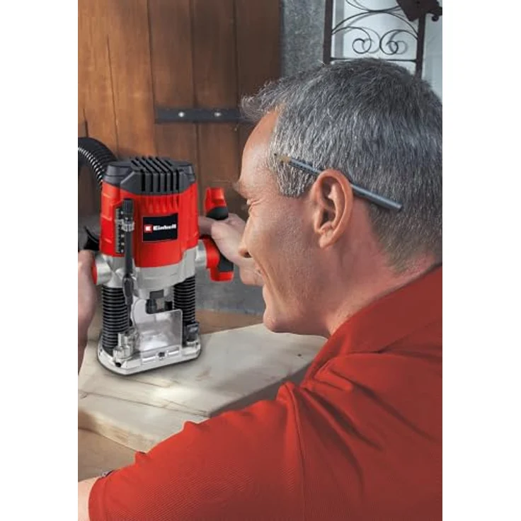 Einhell Oberfräse TC-RO 1155 Kit (1100 Watt, Drehzahlregulierung, inkl. Zubehör & diverse Fräser) – Bild 4