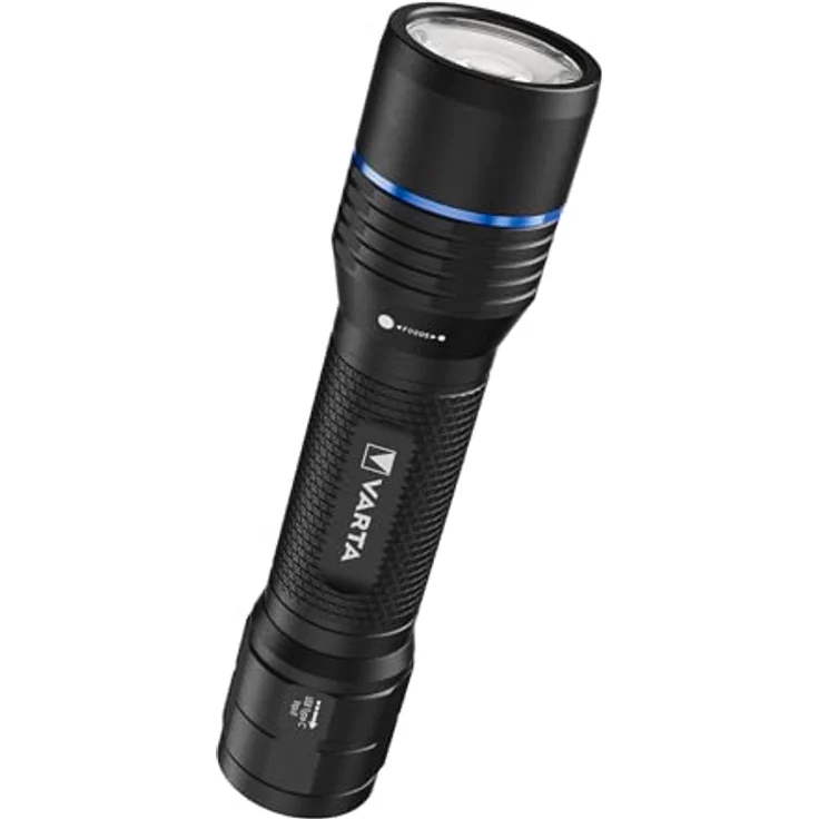 VARTA Night Cutter Pro F20R, LED Taschenlampe 1000lm, wasserdicht IP67, Luftfahrtaluminium, Präzisionsfokus, inkl. Schlüsselband – Bild 1