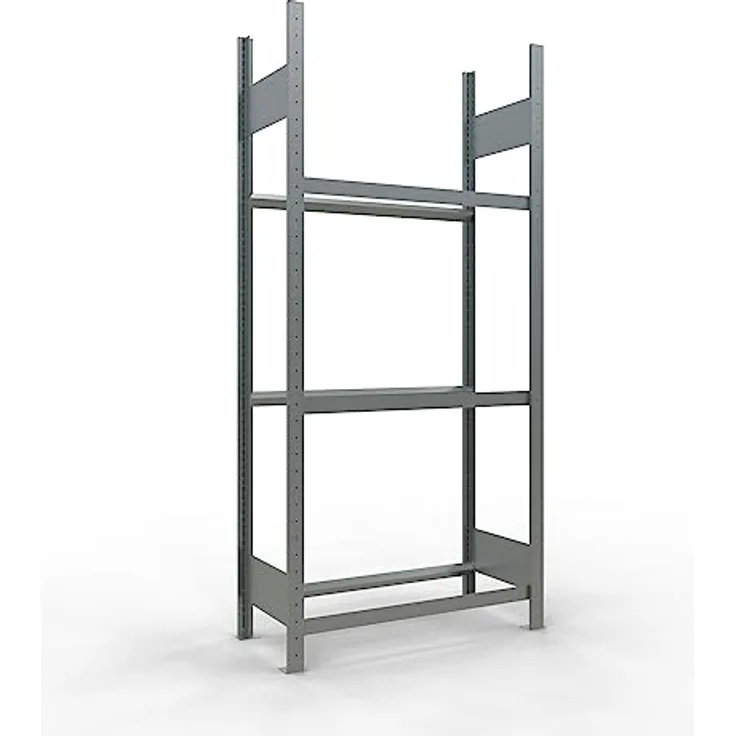 Reifenregal, Grundfeld, 960 x 436 x 2000 mm, 3 Lagerebenen, verzinkt