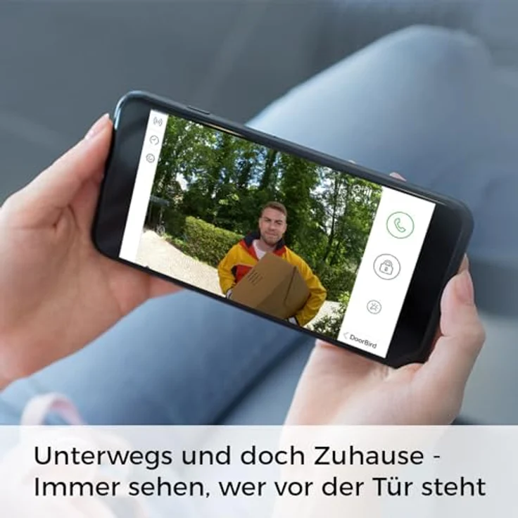 DoorBird D1102V Aufputz IP Video-Türstation für 2 Wohn-/Gewerbeeinheiten, Edelstahl V2A | HD-Video, WLAN, Bluetooth, Bewegungssensor, Nachtsicht, 1 Ruftaste – Bild 3
