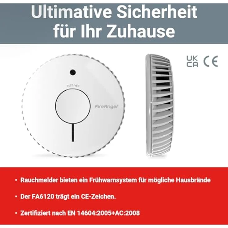 FireAngel FA-6115-INT Rauchwarnmelder batteriebetrieben – Bild 3