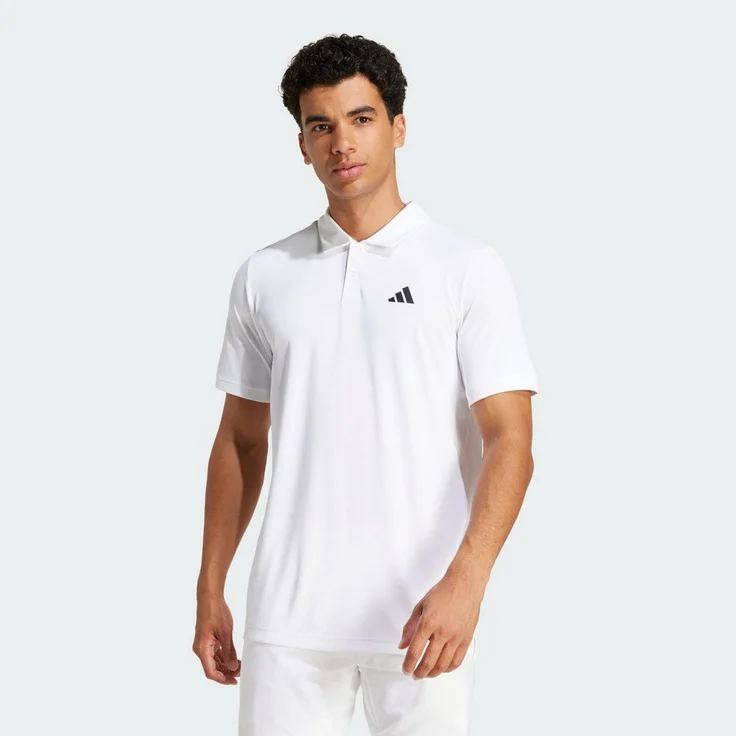 adidas Performance Poloshirt CLUB TENNIS POLOSHIRT, mit FreeLift Passform, Mesh-Material, schwarz – Bild 1