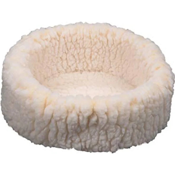 HuggleHounds HuggleSnuggler Hundebett für kleine Hunde, weiches Fleece, maschinenwaschbar, für Käfige und Zwinger