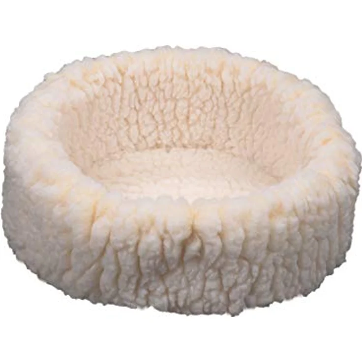 HuggleHounds HuggleSnuggler Hundebett für kleine Hunde, weiches Fleece, maschinenwaschbar, für Käfige und Zwinger – Bild 1