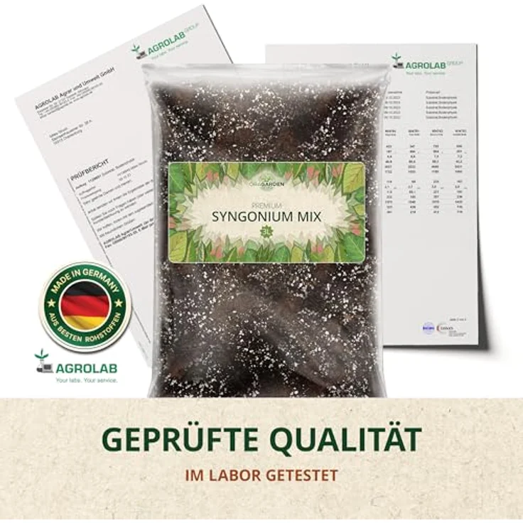 OraGarden Syngonium Erde Pflanzerde Blumenerde Spezial Erde für Syngonium (6L) – Bild 6