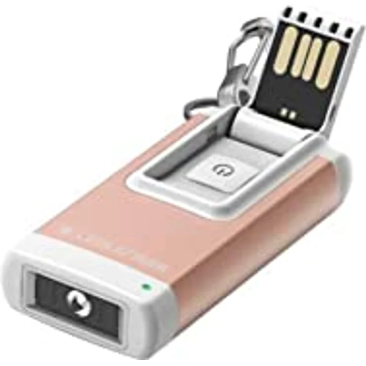 Ledlenser K4R.2 wiederaufladbare Mini Taschenlampe rosegold Kleinstes Format, gr – Bild 2
