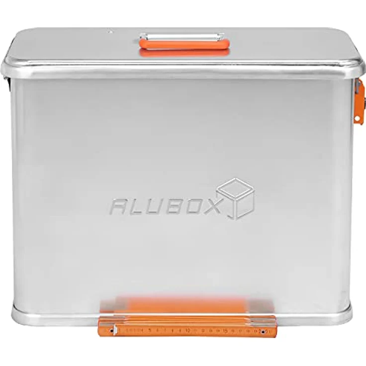 ALUBOX Werkzeugkoffer Motorradkoffer Outdoor Aluboxen (32 Liter) - Spritzwassergeschützt, staubdicht, 1,2 mm Aluminium, robust, korrosionsbeständig – Bild 4