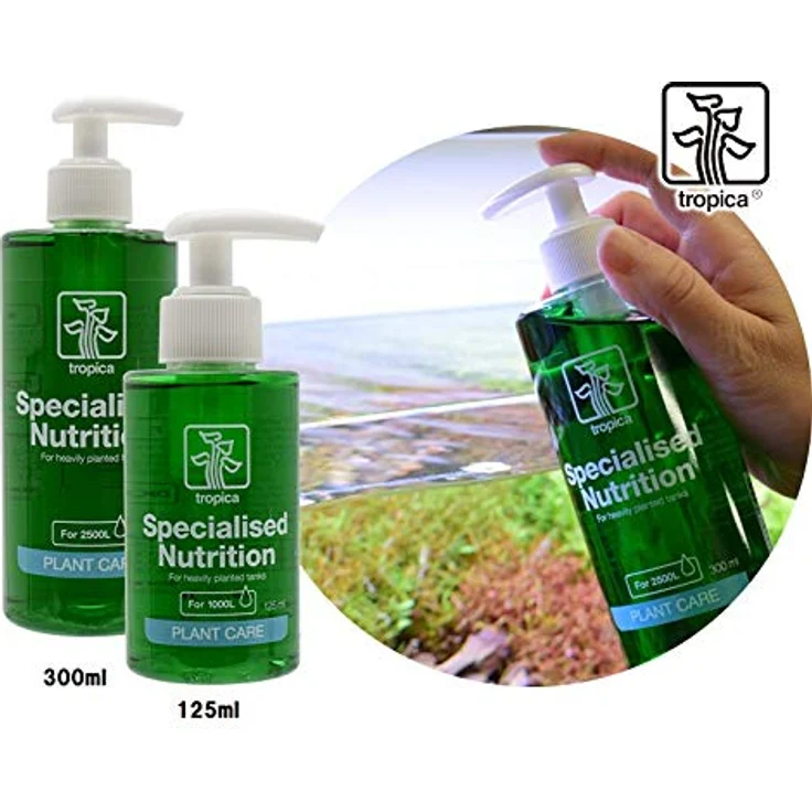 Tropica Specialised Nutrition Dünger 300ml Flasche Düngung für Aquarienpflanzen – Bild 2
