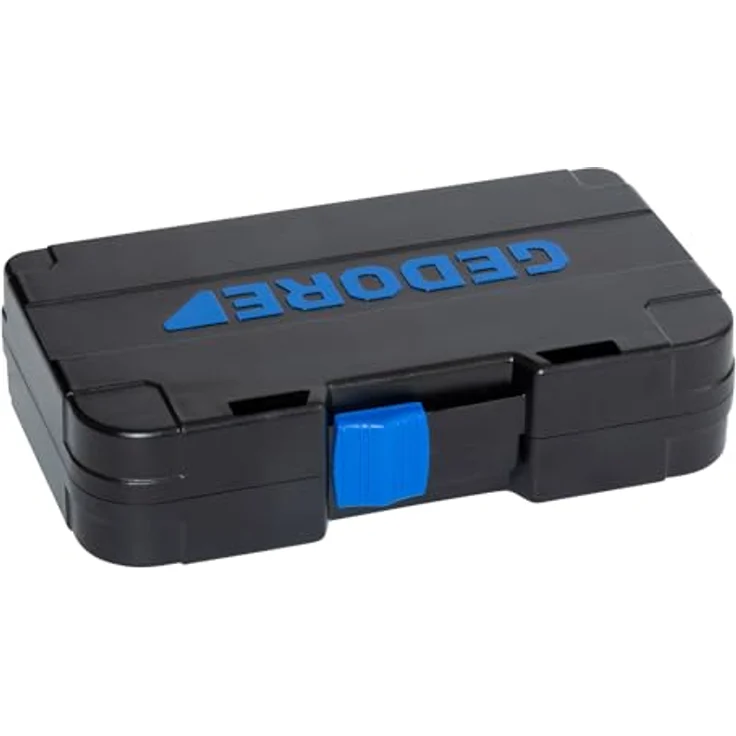 Gedore 666-045 Bit-Set, 45-teiliges Sortiment mit Torsionszone und 1/4" Vierkant-Adapter zur Profilerkennung – Bild 4