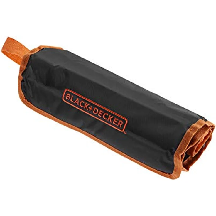 Black+Decker 76-teilig Handliche Roll-Tasche (mit Autowerkzeug-Zubehör) A7063 – Bild 3