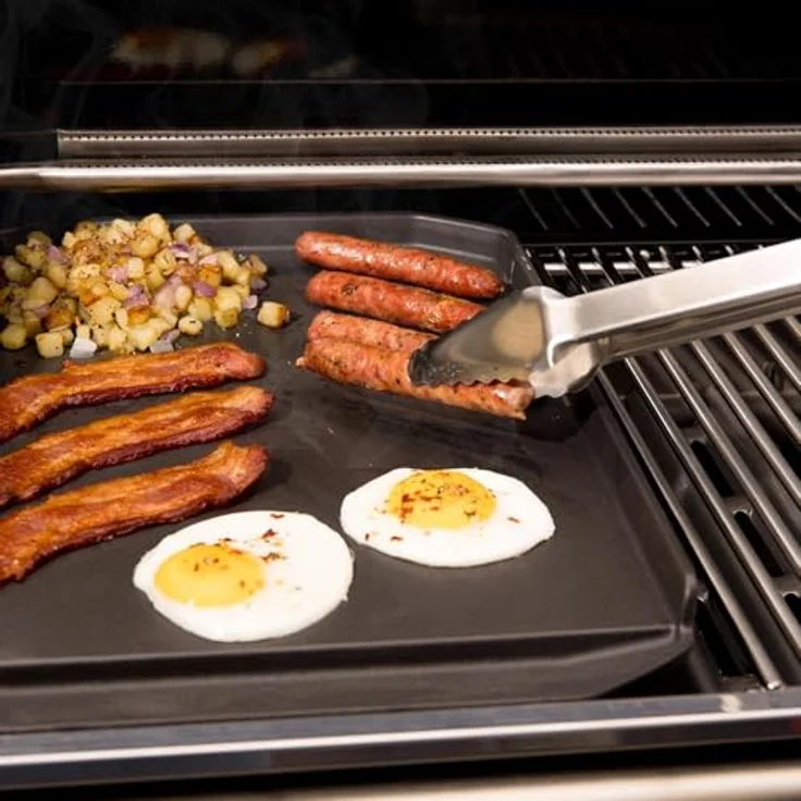 Broil King 11342 Gusseisen Plancha, Grillschale mit mattem Porzellan-Finish, kompatibel mit Baron-Serie – Bild 4