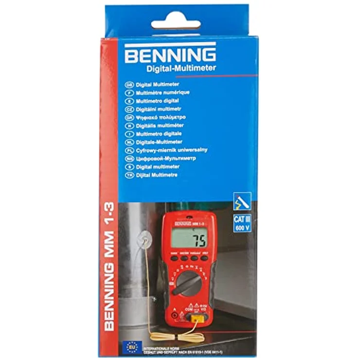 Benning Multimeter Digital MM1-3, 044083 – Bild 4