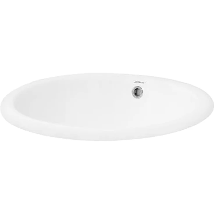 ML-Design Waschbecken oval 49x19,5x40,5 cm Weiß aus Keramik ML-Design – Bild 2