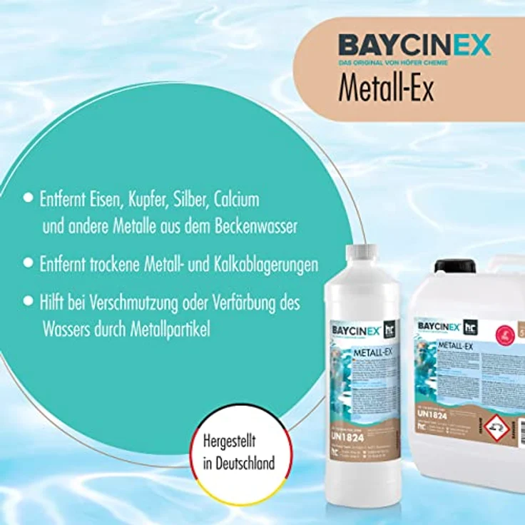 1 x 1 Liter BAYCINEX Metall-Ex in handlicher Flasche – Bild 2