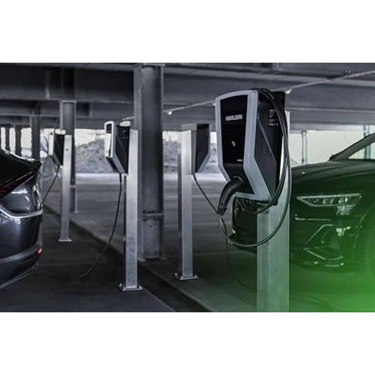 HEIDELBERG Amperfied Wallbox 11 kW zur Abrechnung von Firmenfahrzeugen inkl. 7,5 m Ladekabel und MID-Stromzähler. Intelligente Ladestation Connect.Business für Elektrofahrzeuge. Optional 5 Jahre Garantie. – Bild 5