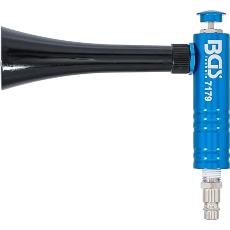 BGS Turbo-Druckluft-Ausblaspistole, Druckluftaufsatz für effektive Trockenreinigung, kompakt und kraftvoll – Bild 6