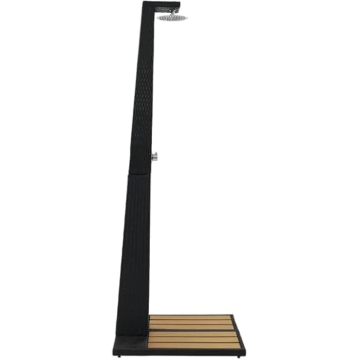 VidaXL Gartendusche Poly Rattan WPC – Bild 7