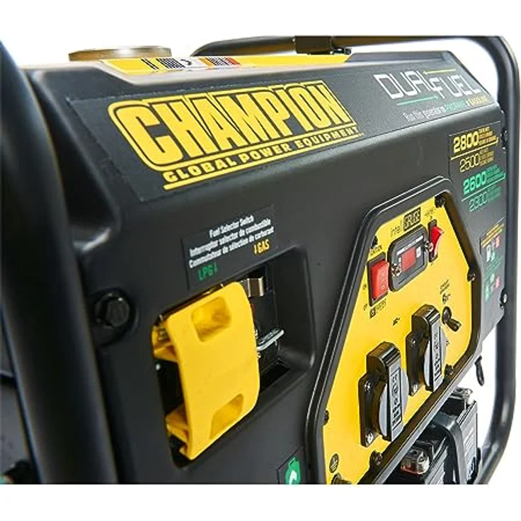 Champion Power Equipment Stromaggregat Benzin Gas 2800 Watt, tragbarer Generator - Preisvergleich – Bild 9