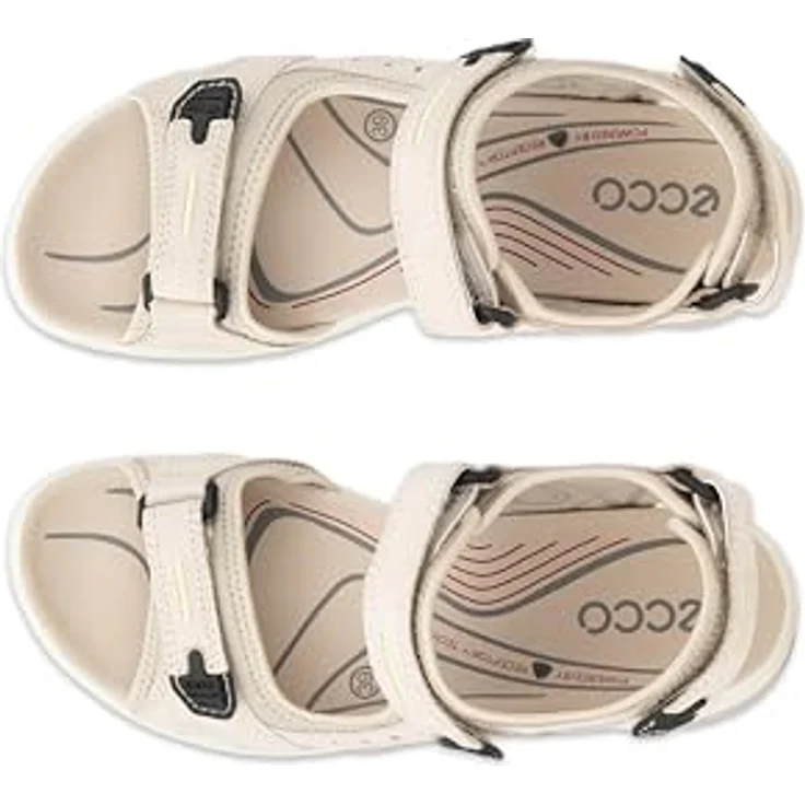 Ecco Offroad Ladies Limestone, Sicherheitssandalen für Damen, Beige, mit Stretch-fit Innenmaterial und RECEPTOR® Technologie, Größe 38 – Bild 5