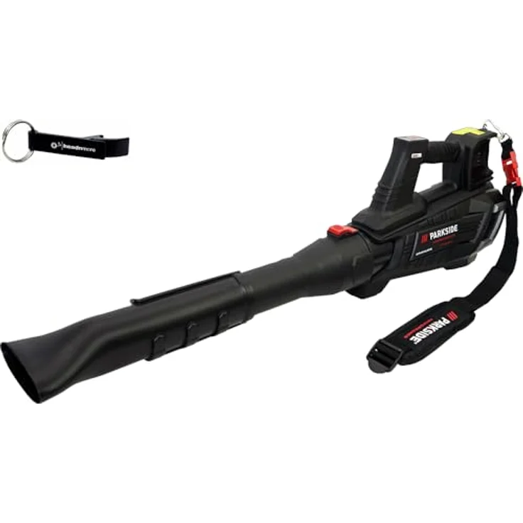 PARKSIDE PERFORMANCE® 40V Akku Turbinen Laubbläser PPTLBA 40 (ohne Akku) + HEADNMORE® Schlüsselanhänger in Schwarz im HEADNMORE® Bundle – Bild 1