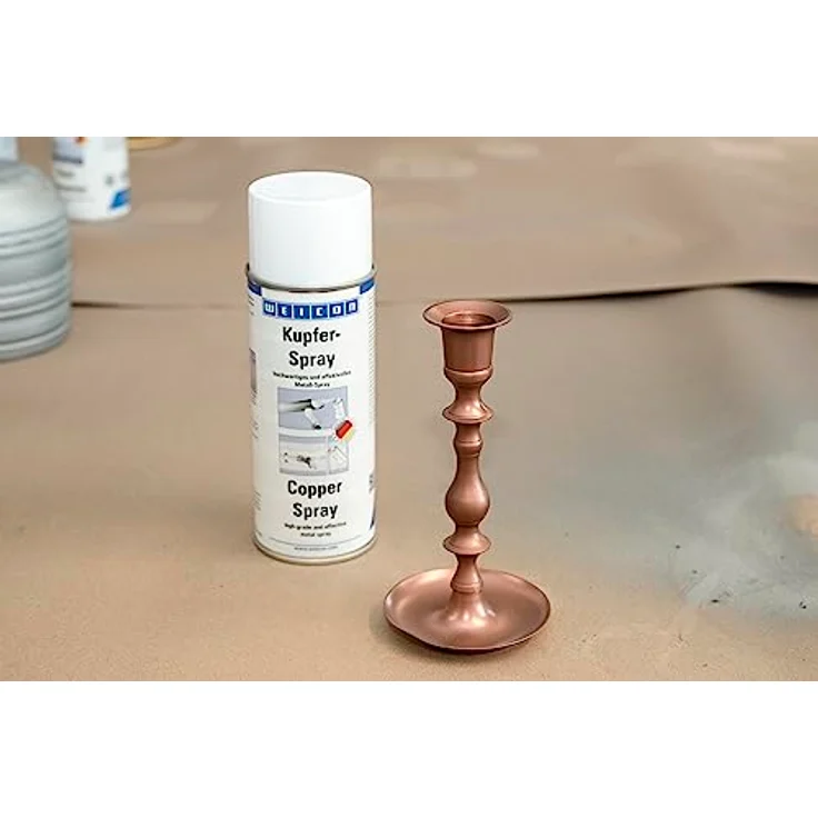 WEICON Kupfer-Spray 400ml hochwertiges und effektvolles Metallspray – Bild 5