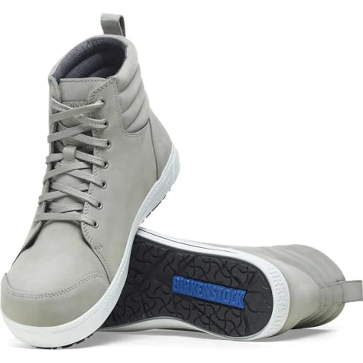 Birkenstock QS 700, Sicherheitsschuhe S3 aus natürlichem Leder mit Stahlkappe und rutschfester Nitril-Gummisohle, Größe 40 – Bild 5