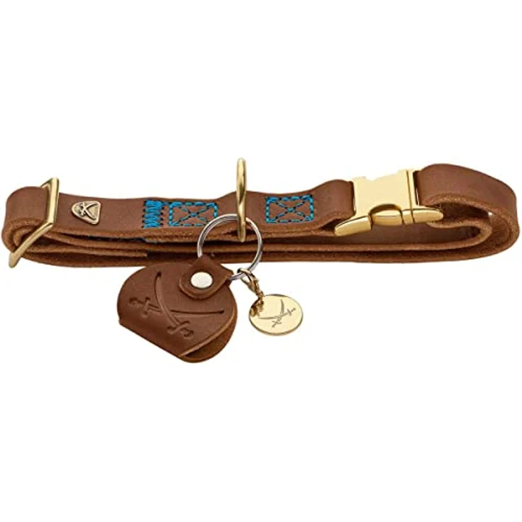 HUNTER Halsung Sansibar Farbe Cognac, Größe XL – Bild 1