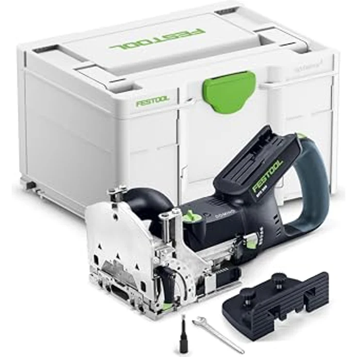 Festool DOMINO DFC 500 E-Basic, Akku-Dübelfräse mit ergonomischem Handgriff und präzisem Pendelfräsprinzip – Bild 1