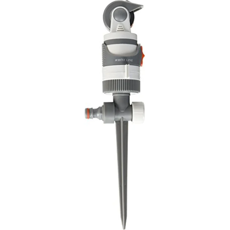 Bradas WL-Z01 4 Funktionen Kreisregner Rasensprenger bis zu 350 qm, Impulsregner, Neu, Grau, 1555 cm – Bild 3