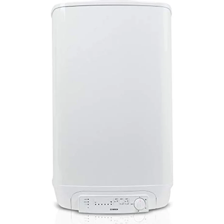 Bosch Tronic 5500 T, elektrischer Wandspeicher, drucklos, 80 Liter, stromsparend, Schnellaufheiztaste, Kindersicherung, Weiß-Grau – Bild 1