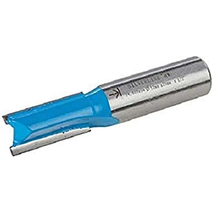 OTTO Nutfräser metrisch 1/2 Zoll 10 x 25 mm, Doppelschneidig mit Hartmetallschneide für sauberes Fräsergebnis – Bild 1