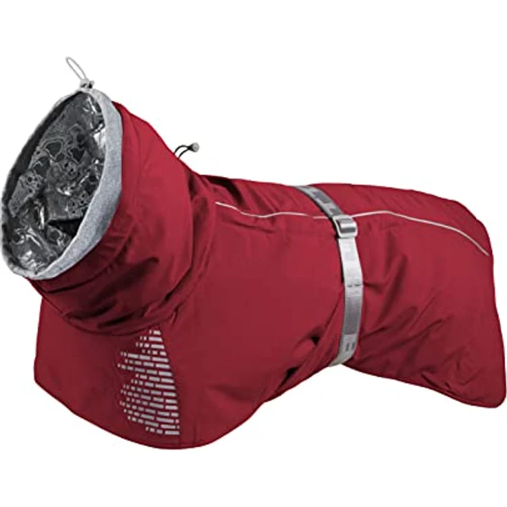 Hurtta Extreme Hundemantel, Winter, warm, 35 cm, Burgunderrot – Bild 1