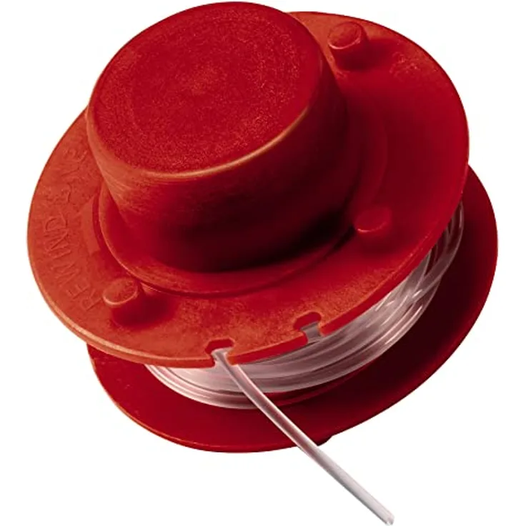 Original Einhell Ersatzfadenspule für Rasentrimmer (Rasentrimmer-Zubehör und Ersatzteil passend für Einhell Akku-Rasentrimmer GE-CT 18/30 Li, Fadenlänge 5 m)