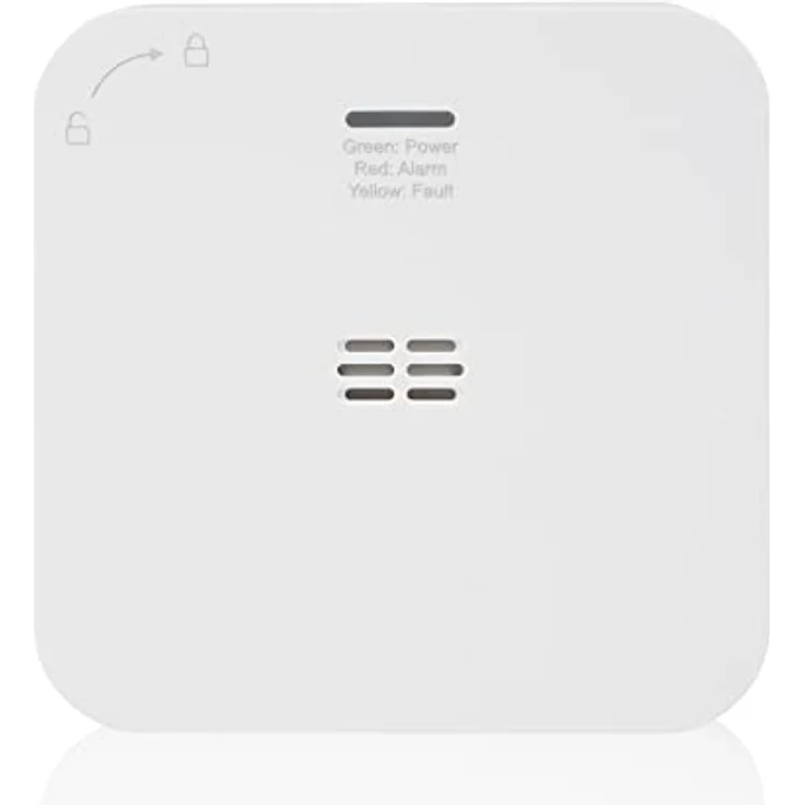 Smartwares Co-Detektor – 85 dB – Sensor 10 Jahre – Benachrichtigungen über App – Testknopf & Stummknopf – FGA-13800 – Bild 4