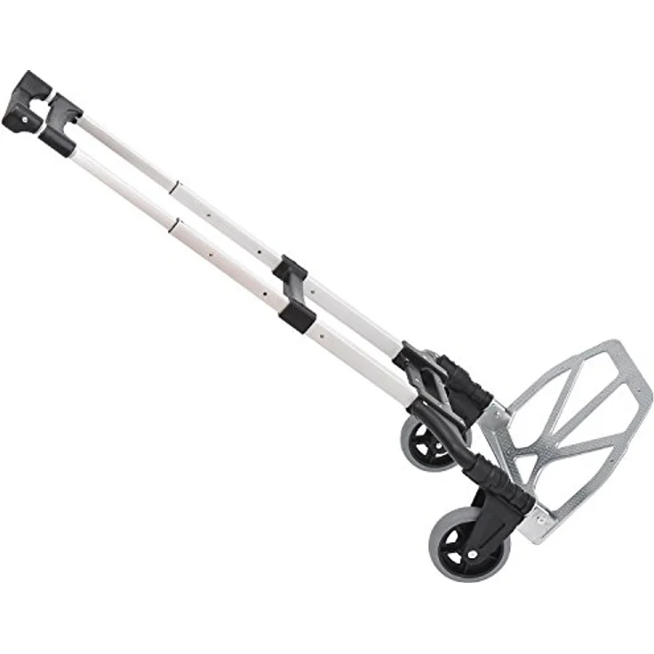 HOMCOM Alu Sackkarre Transportkarre klappbar Handkarre Stapelkarre Aluminium max. 70 kg belastbar – Bild 1