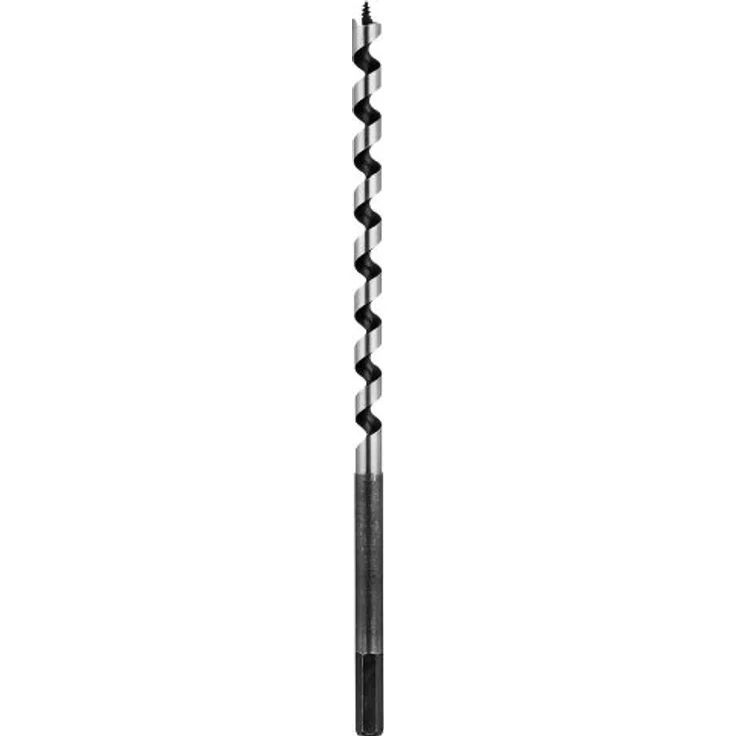 kwb Schlangenbohrer Ø 26,0 mm, 235 mm lang mit 10 mm Sechskantschaft, präzisionsgeschliffen, schwarz – Bild 1