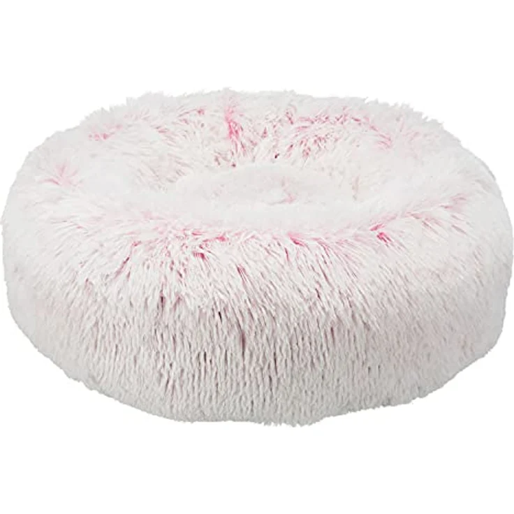 TRIXIE 37317 Bett Harvey, rund, ø 50 cm, weiß-pink – Bild 1