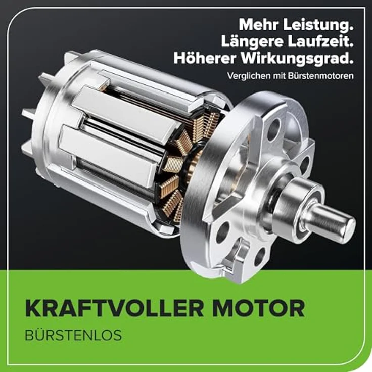 Greenworks Akku-Kettensäge GD40CS15K2x Li-Ion 40V 12 m s Kettengeschwindigkeit 35cm Schwertlänge 180 – Bild 5