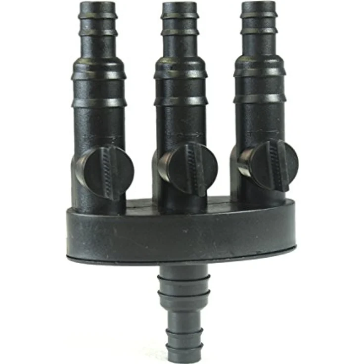 Arnusa Springbrunnenpumpe Komplett Set mit LED Beleuchtung und 3m Schlauch, Gartenbrunnen Pumpe DIY Wasserspiel Set, 1500L/h, Schwarz – Bild 9