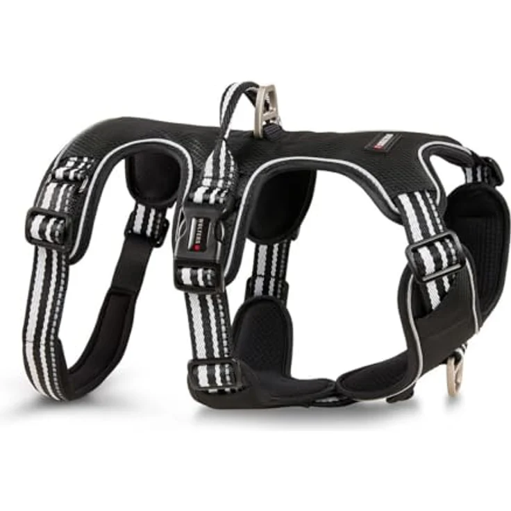 Wolters Active Pro Geschirr No Escape, gepolstertes Hundegeschirr aus Meshgewebe und Polyester, verschiedene Größen, robuste Sicherheit für ängstliche Hunde – Bild 2