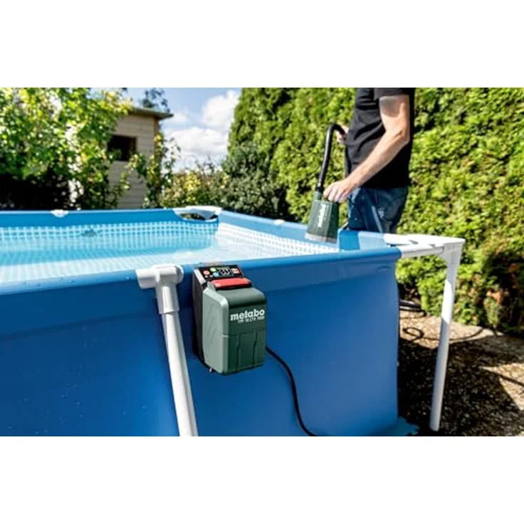 Metabo Akku-Tauchpumpe TPF 18 LTX 7000 601748850, Leistungsstarke Akku-Tauchpumpe zum Auspumpen von Klarwasser, 18V, ohne Akku/Ladegerät – Bild 3