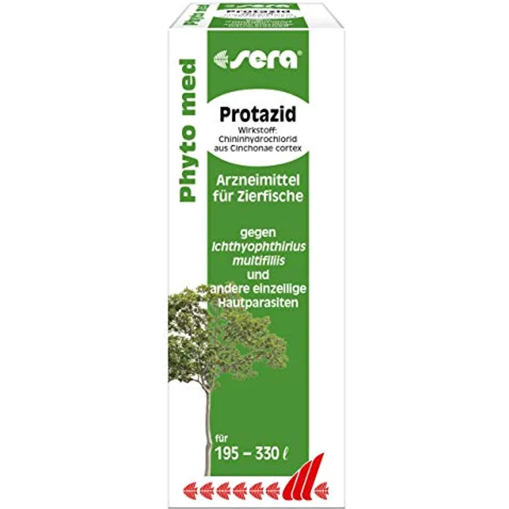 sera Phyto med Protazid 30 ml - pflanzliches Arzneimittel gegen Ichthyophthirius multifiliis und andere einzellige Hautparasiten - Preisvergleich