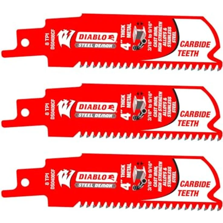 Freud ds0408cf3 Diablo Hartmetall Schneiden (3 Pack), 10,2 cm