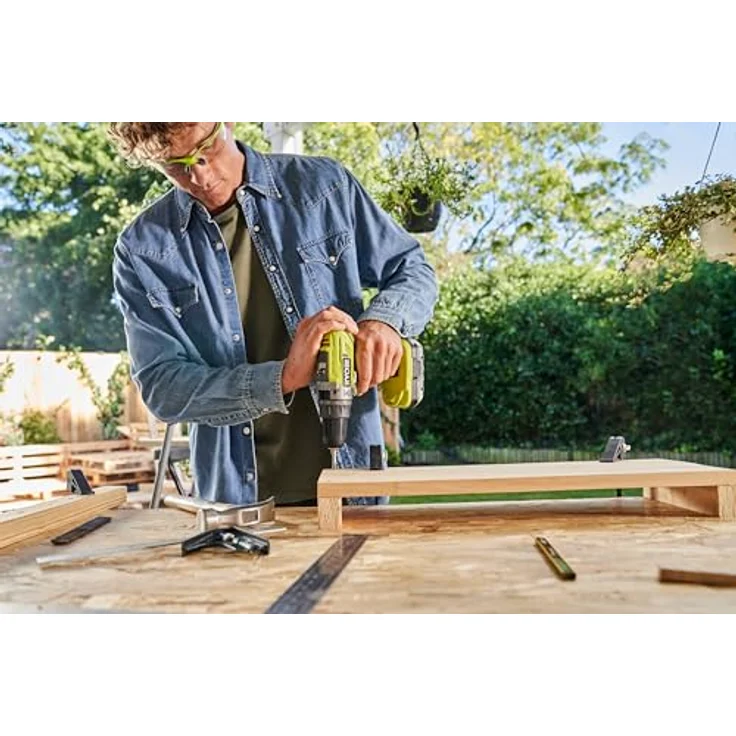 RYOBI Akkuschrauber, 18 V mit wiederaufladbarer Batterie und steckbarem Design – Bild 6