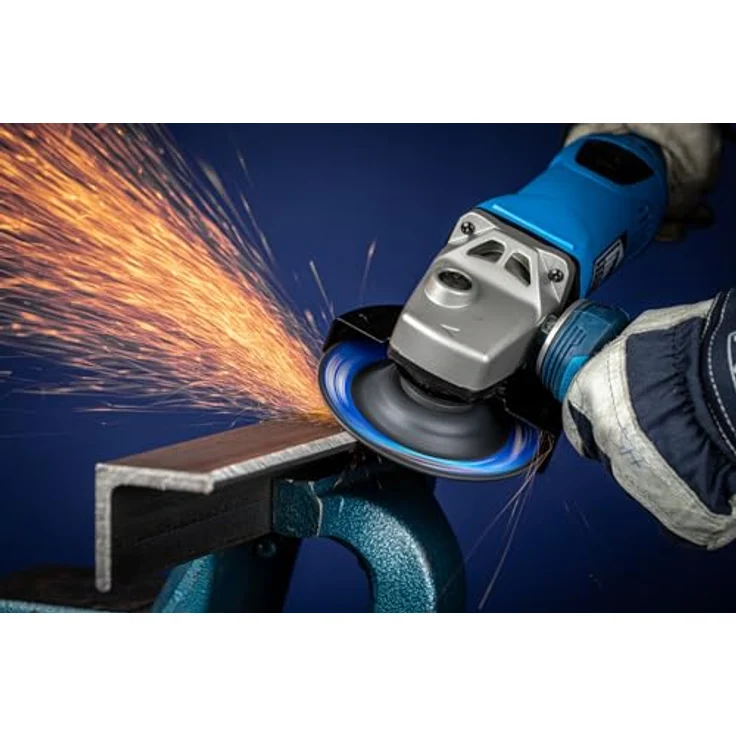 PFERD CC-GRIND-ROBUST 115 SGP STEELOX Schleifscheibe, Durchmesser 115mm, Bohrungs-Ø 22.23mm, robuste Leistung, langlebige Ceramic Material, ergonomische Anwendung – Bild 4