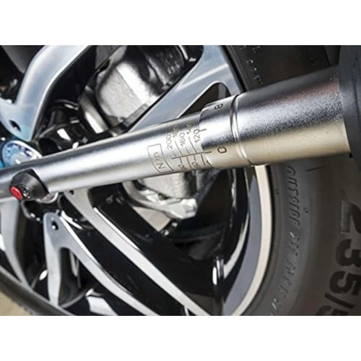 HAZET Drehmoment-Schlüssel (12,5 mm (1-2 Zoll) Vierkantantrieb, 40-200 Nm, feine Skaleneinteilung, ± 2% Genauigkeit in Betätigungsrichtung) 6122-1CT – Bild 2